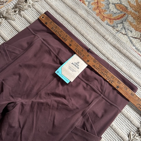 PrAna Electa Leggings tights yoga running cycling brown COCOA NEW NWT XL - Picture 3 of 8